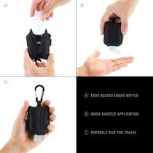 Load image into Gallery viewer, Hand Sanitizer Holder (Black)