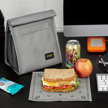 Load image into Gallery viewer, Reusable Insulated LunchSack - Grey