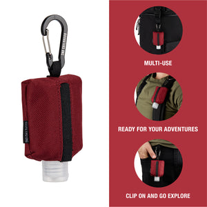 Hand Sanitizer Holder (Red)